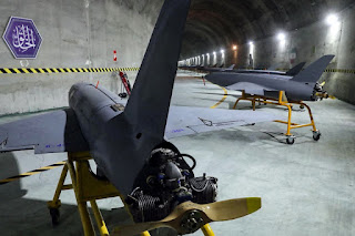 Iranian Made Drones-underground facility, Iran