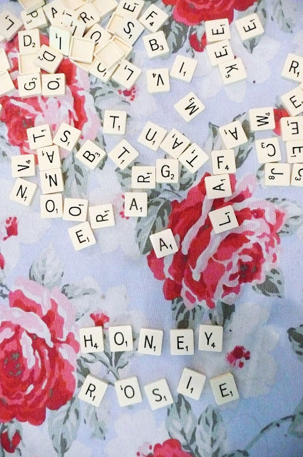 vintage scrabble and cath kidston