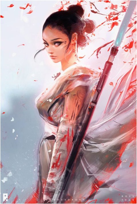 Ross Tran deviantart arte ilustrações fantasia mulheres games animes filmes