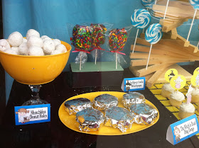 Wizard of Oz Dessert Table with Homemade Ding Dongs