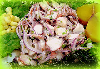 Cebiche de pulpo