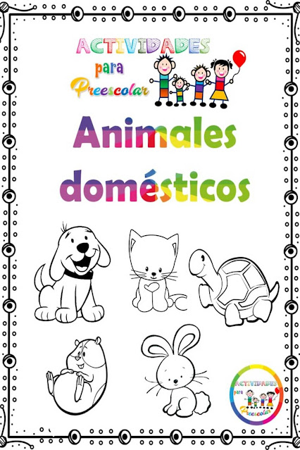 fichas-trabajar-animales-domesticos-preescolar