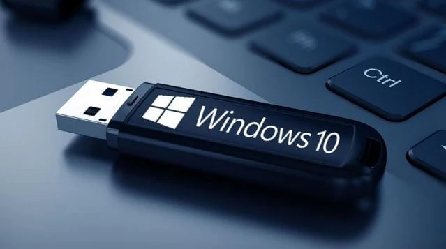 قم, بتشغيل, Windows 10, من, محرك, USB