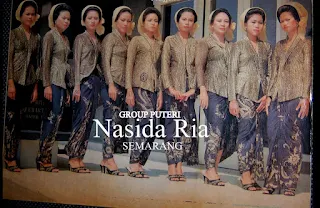 Gambar Group Putri Nasida Ria Semarang 1975 