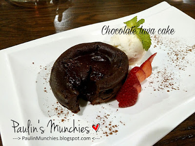 Paulin's Muchies - Bangkok: ThaiThyme Restaurant at Terminal 21 - Chocolate lava cake