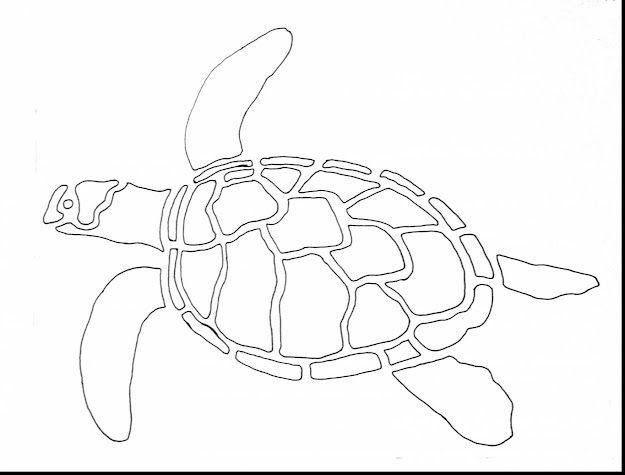 Remarkable Sea Turtle Drawing With Sea Turtle Coloring Page And Sea Turtle  Coloring Page
