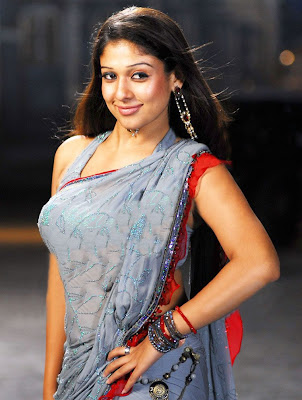 Nayanthara Hot Sexy Saree Latest Photos