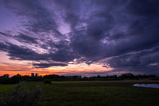 Landschaftsfotografie Lippeaue Blaue Stunde Olaf Kerber