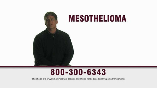 Mesothelioma Commercial Guy Name