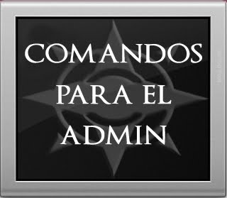 Comandos admin