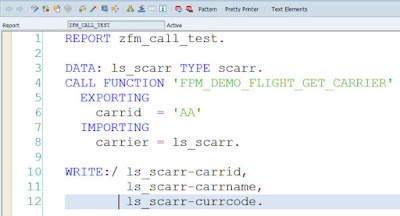 Dynamic FM call with extra parameter