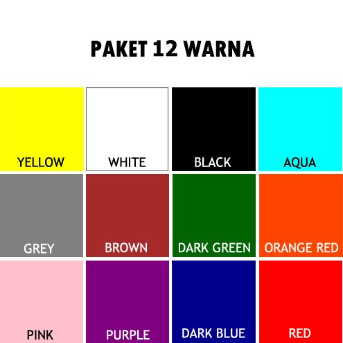 PAKET 12 WARNA  Rp 350 000 example ZoomTemplate 