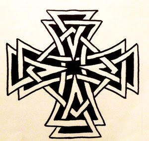 Beautiful Art of Tattoos Design With Image Celtic Cross Tattoo Design Picture 4
