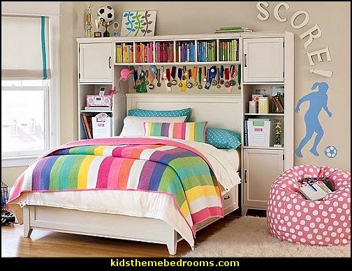 Decorating theme bedrooms  Maries Manor: girls sports themed bedroom decorating ideas  sports 