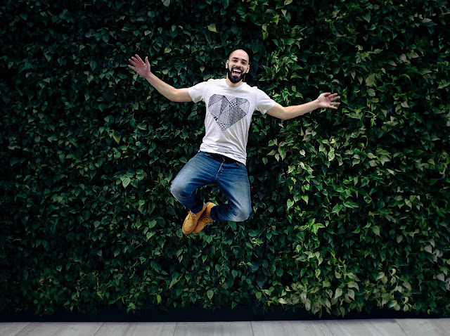 jump for joy and freedom