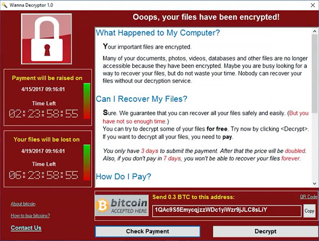 El ataque Ransomware a Telefonica parece que se extiende. WanaCryptor, EternalBlue y la NSA.