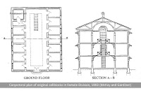 Plan of Female Division cellblock, Boggo Road Gaol, Brisbane, 1903.