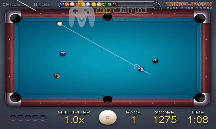 تحميل لعبة 8 Ball Pool للكمبيوتر مضغوطة من ميديا فاير مجانًا