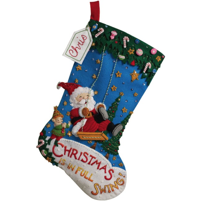 Weekend Kits Blog: Felt Applique Christmas Kits - New for 