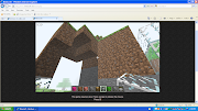 Minecraft house. Glass house. the start of a cave house (minecraft)