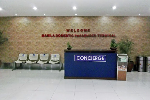 concierge at NAIA Terminal 4 also known as the Manila Old Domestic Terminal