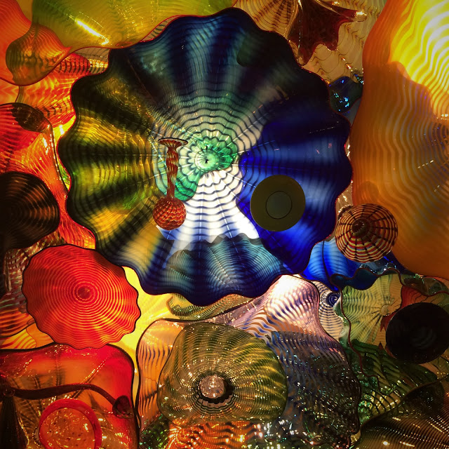 Glass Sculpture at Chihuly Museum