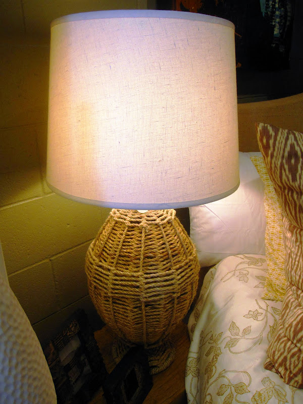 Rope Table Lamp at Colcha