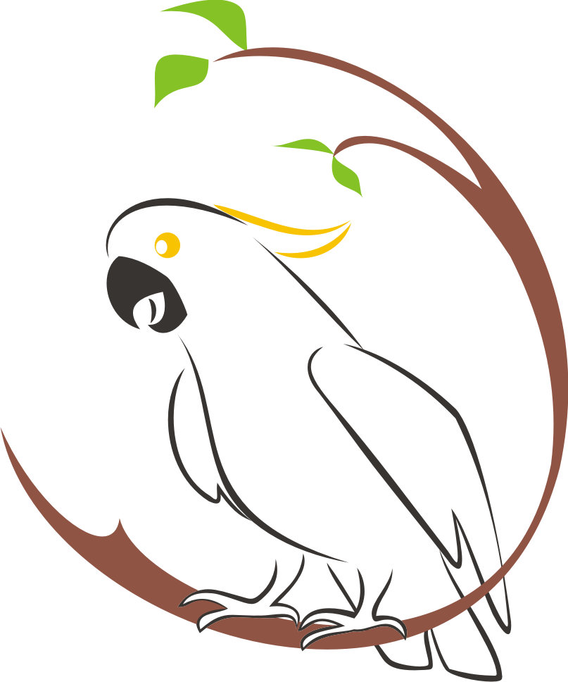 Free Download Burung Kakatua Vector - Kumpulan Logo Lambang Indonesia