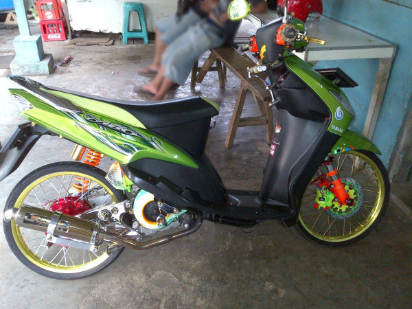 kumpulan Modifikasi Mio Hijau 2010