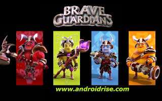 Brave Guardians Android Game Download,3D action fantasy defense