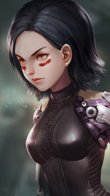 Alita Battle Angel Art Wallpaper