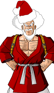 Mr Satan as Santa Claus