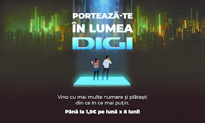 „Lumea DIGI”, o nouă ofertă la portare