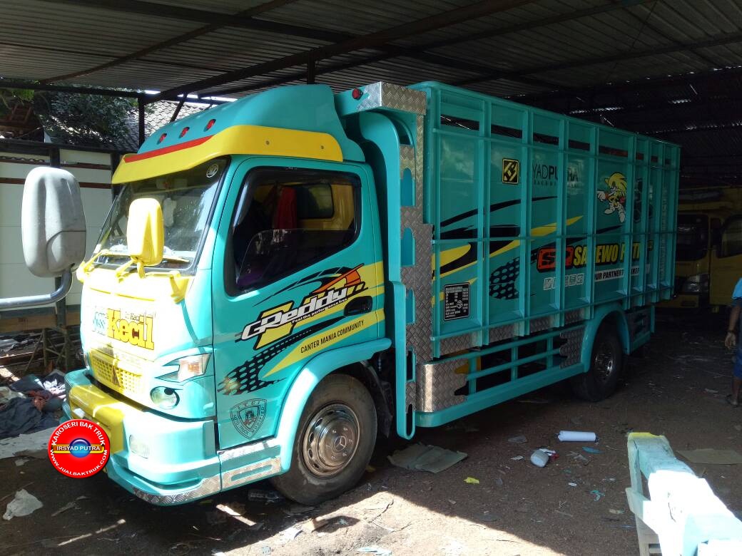 Bak Truk Kayu Mahoni Pesanan Sadewo Putra Group Dari Palembang