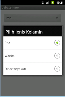 Spinner Android