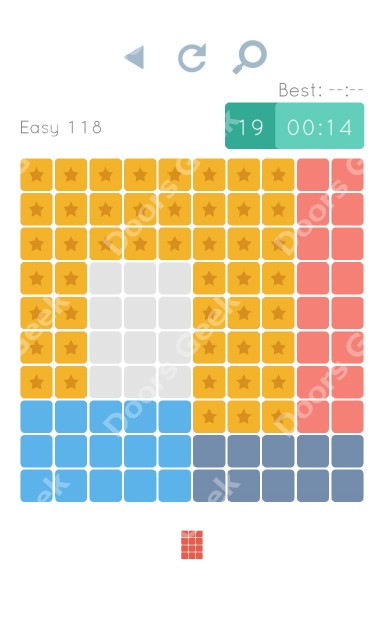 Cheats, Walkthrough for Blocks and Shapes Level 118