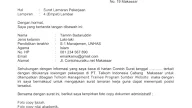 Surat Permohonan Kerja Sampel Dengan Cepat
