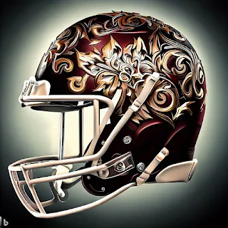 Mississippi State Bulldogs Concept Football Helmets.