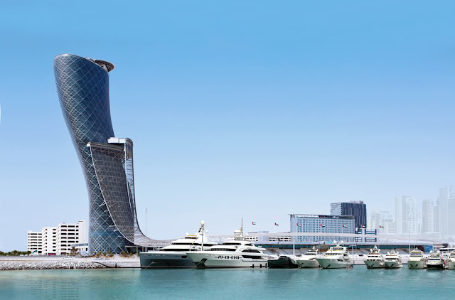 Hyatt Capital Gate, Abu Dhabi بالصور.. تصاميم معمارية «فريدة» - كابيتال جيت المائل بالإمارات العربية المتحدة -