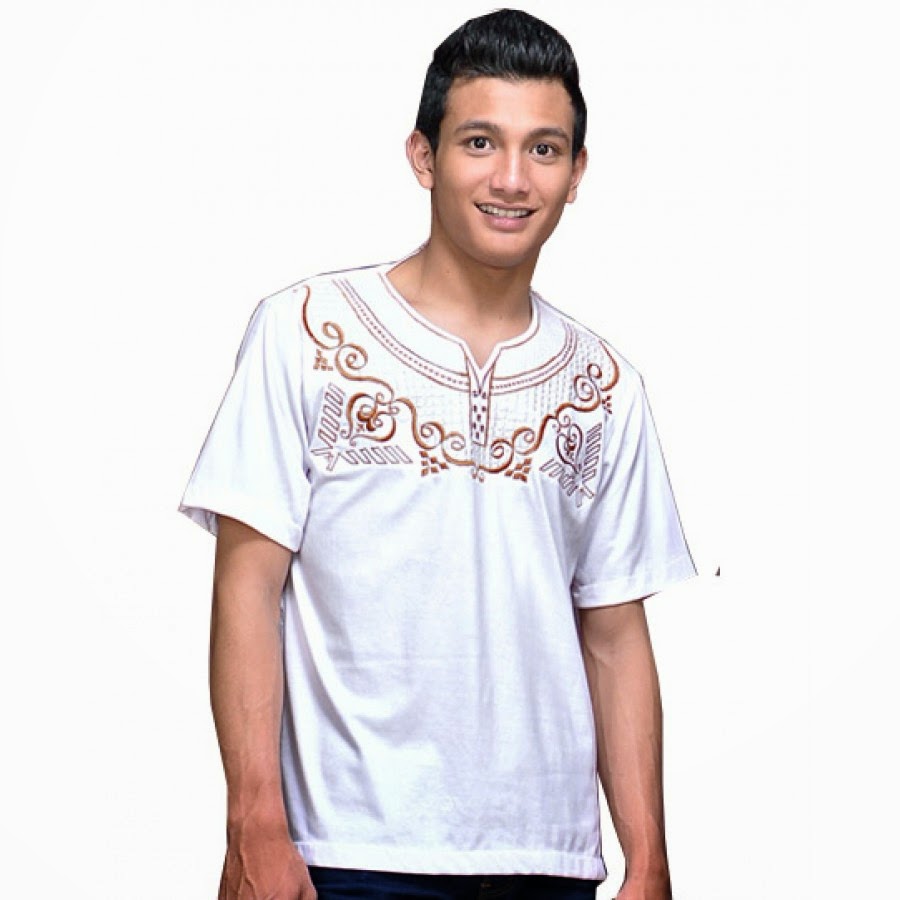 Model Baju  Muslim  Remaja  Casual Berbahan Kaos