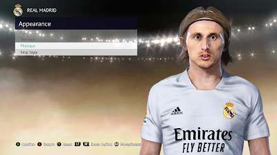 PES 2021 Faces Luka Modrić