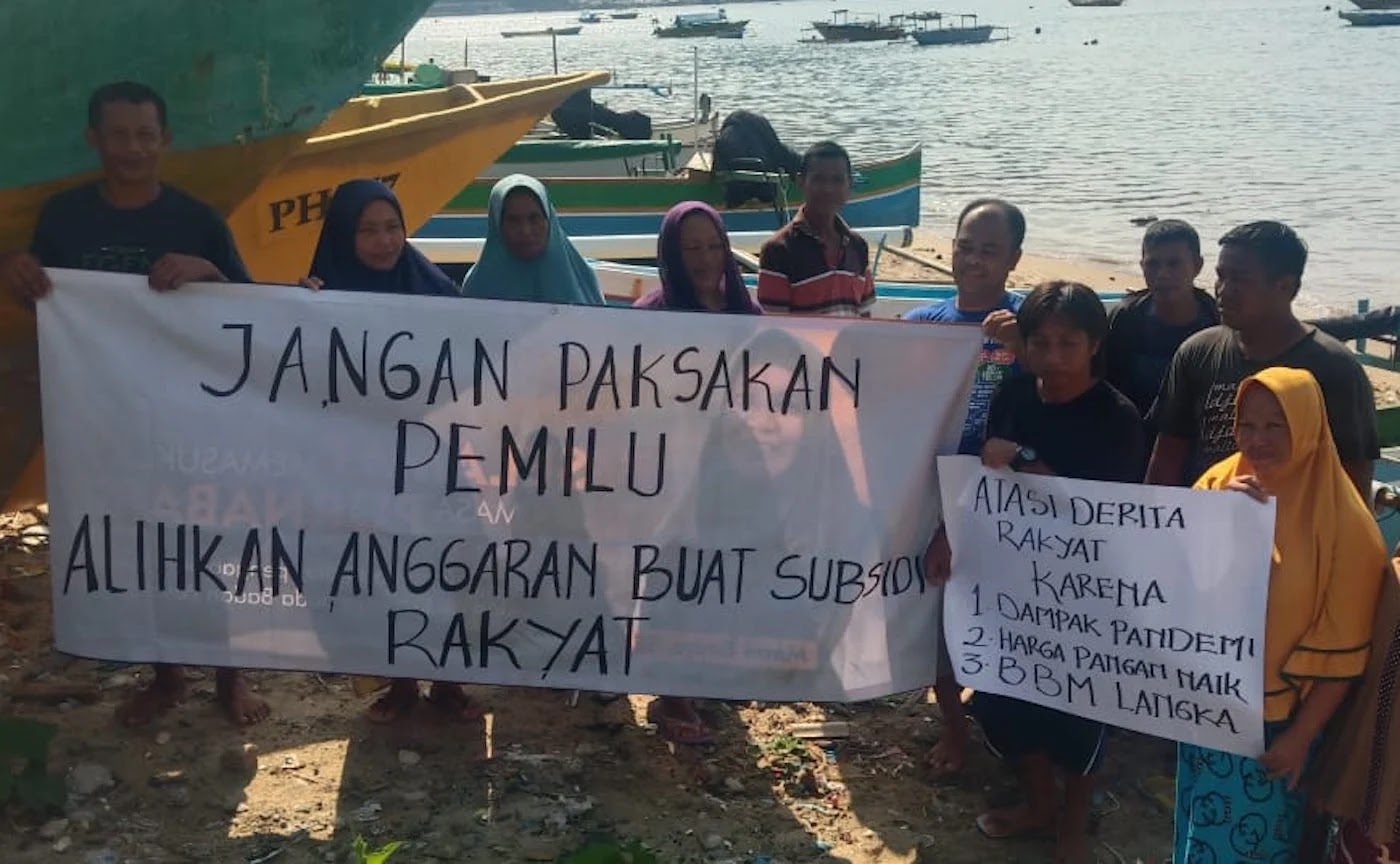 Komunitas Nelayan Gorontalo: Minyak Goreng Mahal, BBM Langka, Elite Politik ke Mana Ya?
