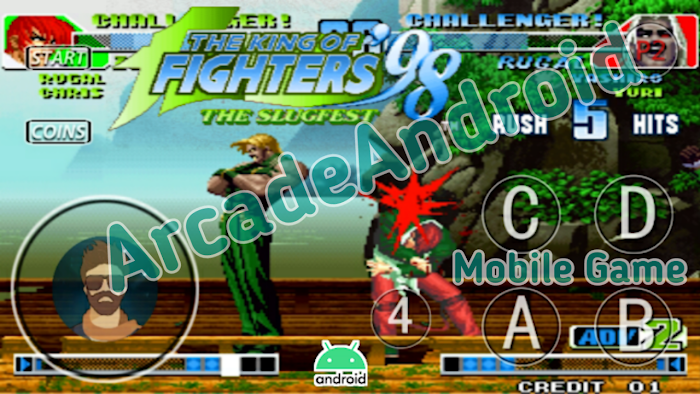 The King Of Fighters 98 Power Game Android phone
