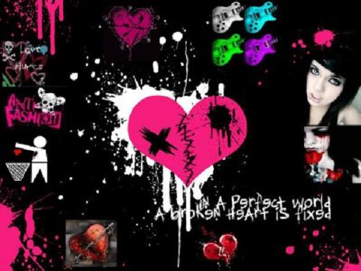 wallpaper emo kiss. Emo Background