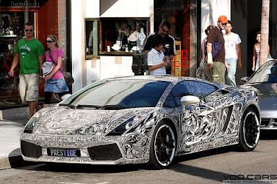 Lamborghini Sharpie Art Car