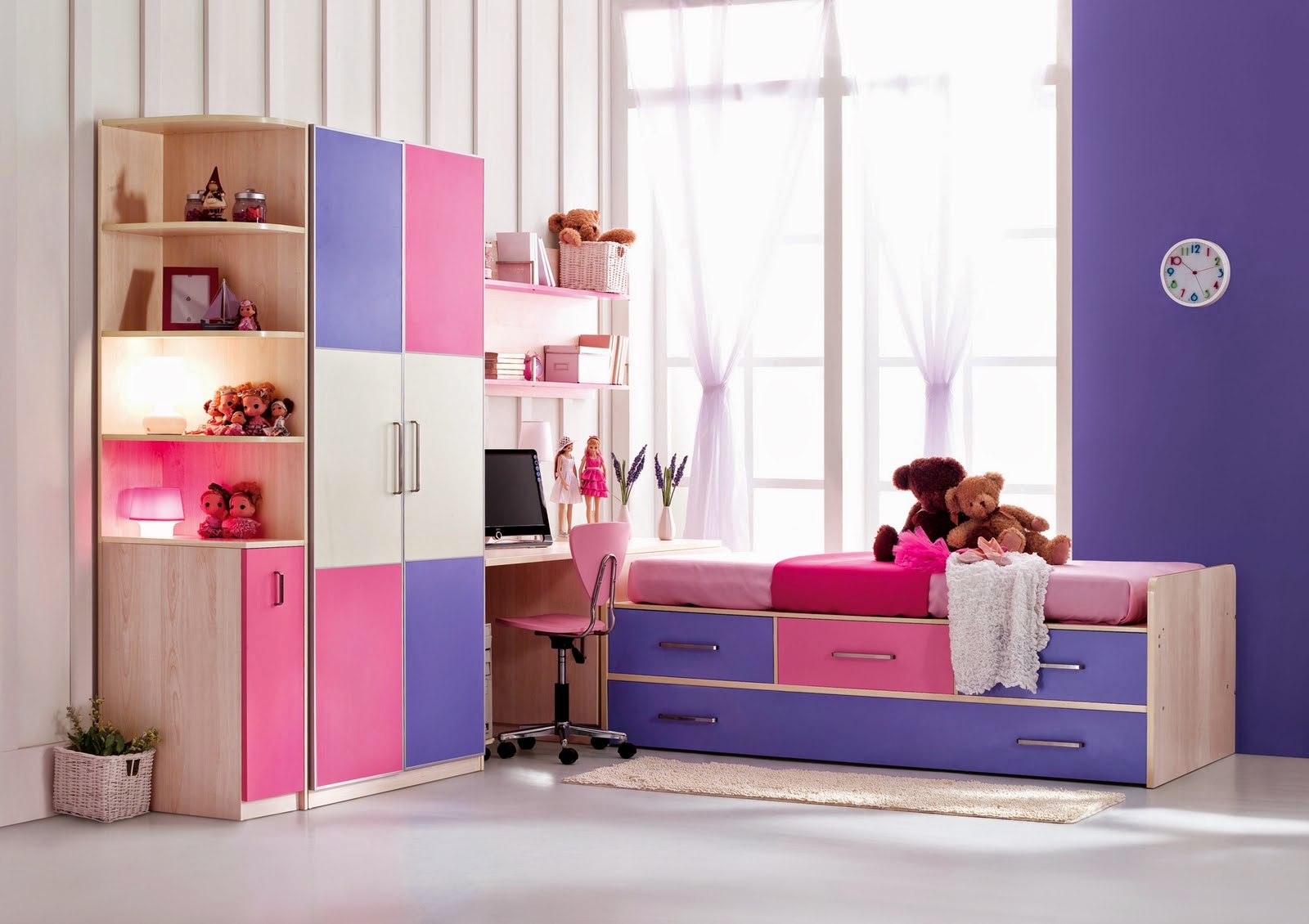 Kumpulan Desain Kamar Minimalis Untuk Anak Perempuan Terbaru Lucu