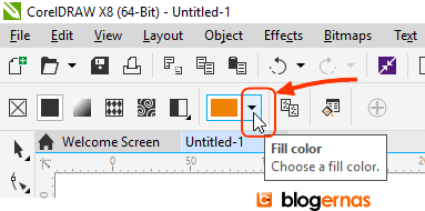 Cara Membuat Gambar Favicon Blog dg CorelDraw