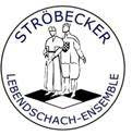 Emblema del ajedrez viviente de Ströbeck