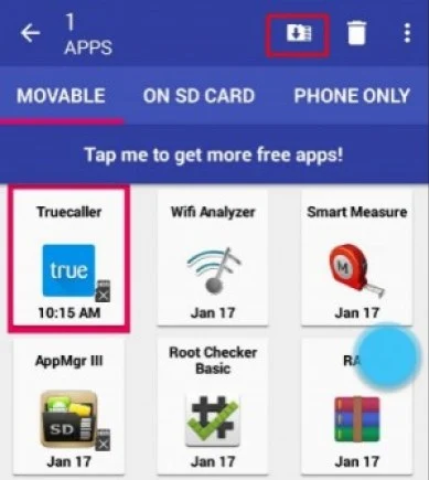 تطبيق AppMgr Pro III لنقل التطبيقات و الألعاب للذاكرة الخارجيه بدون روت