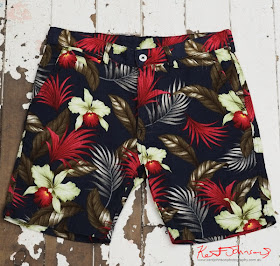 Floral Floyd Shorts from Three Over One.